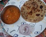 चना दाल और लच्छा पराठा रेसिपी चरण 8 फोटो