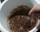 Foto del paso 2 de la receta: Bizcocho de cacao y avena c/moras  ⁠♡🫐♡