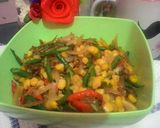 Foto langkah ke 5 dari resep Oseng Teri jagung buncis.