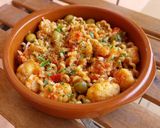 Foto del paso 8 de la receta Fusilli lunghi con coliflor y olivas adobadas