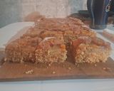 Foto del paso 12 de la receta: Torta invertida de frutas 🍌🍎🍒🍑
