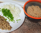 Foto del paso 1 de la receta: Canelones vegetarianos con soja y pesto rojo