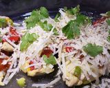 Foto del paso 4 de la receta: Pizza de pollo con 2 quesos!