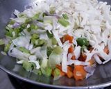 वेज रोल (Veg Roll recipe in Hindi) रेसिपी चरण 3 फोटो