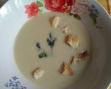 Tejszínes fokhagymakrémleves recept fázis 6 fotója
