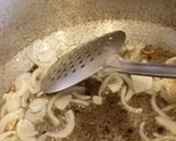 A picture of step 1 of Kunwara chawal.