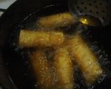A picture of step 11 of Beef spring rolls.