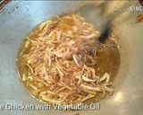 รูปขั้นตอนการทำที่ 5 ของ ไก่ฝอย จากไก่ไหว้สารทจีน ตรุษจีน