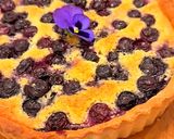 A picture of step 9 of Blueberry tart with almond filling.