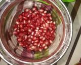 A picture of step 4 of Pomegranate tea.