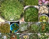 A picture of step 4 of Surti Green Undhiyu.