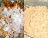 Red Lentil onion pakoda recipe step 2 photo