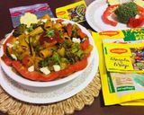 A picture of step 5 of Spicy veg Maggi magic masala pasta.