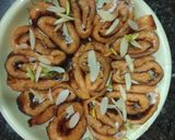 A picture of step 3 of Dry fruits malpuha.