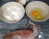 Foto langkah ke 1 dari resep Cumi Goreng Crispy Salted Egg.