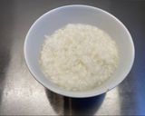 A picture of step 5 of Deany's plain Thai Kao Tom/rice soup (congee).