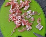 Une image de l'étape 4 de °Tagliatelles de courgettes à la carbonara°.