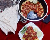 عکس مرحله 2 از دستور املت گوجه گیلاسی غذای ساده و فوری