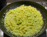 A picture of step 3 of Broad Bean Pesto.