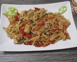 Kínai wokos 🍳 csirkemell 🍗 zöldségekkel 🥦🌶️ recept fázis 10 fotója