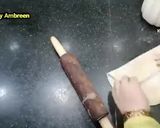A picture of step 1 of Meethi Roti.