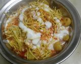 आलू टिक्की चाट (aloo tikki chaat recipe in Hindi) रेसिपी चरण 9 फोटो