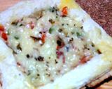 Foto langkah ke 5 dari resep Roti Panggang Mozarella.