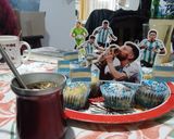 Foto del paso 7 de la receta: Muffins Mundialistas para Papá
