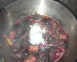 Foto langkah ke 6 dari resep Bayam Merah Masak Lemak Khas Malaysia.