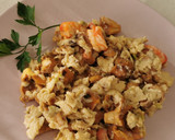 Foto del paso 5 de la receta: Revuelto de Picornells, Gambas y Ajetes
