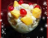 A picture of step 1 of Creamy Fruit chat.
