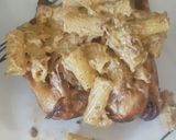 A picture of step 6 of Cornish Hen with Cheesy Pasta.