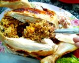 รูปขั้นตอนการทำที่ 9 ของ ไก่ยัดไส้ข้าว