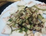 A picture of step 4 of Sweet Potato & mix fruits chaat.