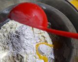 A picture of step 2 of Ras Malai.