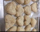 A picture of step 3 of Chicken Nuggets.