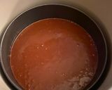 A picture of step 2 of Dr Pepper brownies.