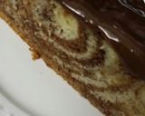 صورة لخطوة 1 من وصفة كيك رخامي