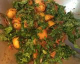 A picture of step 6 of Methi Matar Aloo.