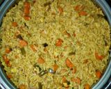 A picture of step 5 of Chinese Fried Rice.