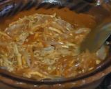 A picture of step 3 of Chicken Tinga Sopes.