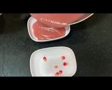 A picture of step 7 of Pomegranate pudding.