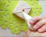 Foto langkah ke 7 dari resep Kue Kering Valentine | Icing Sugar Cookies | Kue Kering Butter Cookies | Cookies Decorating.