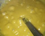 A picture of step 3 of Tirunelveli halwa(wheat flour halwa).