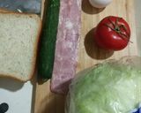 總匯三明治的食譜步驟1照片