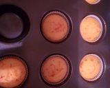A picture of step 5 of Orange cupcakes.