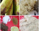 स्टफ बनाना कोफ्ता विथ पालक ग्रेवी (पनीर, मूंगफली) स्टफिन्ग रेसिपी चरण 1 फोटो