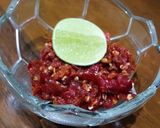 Foto langkah ke 3 dari resep Sambal terasi mentah.