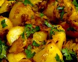 आलू की चटपटी सब्ज़ी रेसिपी चरण 5 फोटो