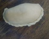 A picture of step 8 of Baked Ghughra chaat & Fried Ghughra.